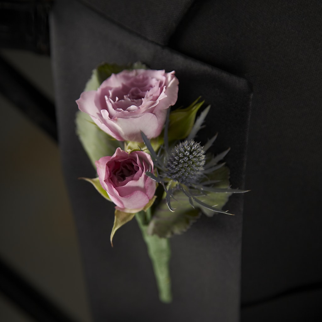Veronica Boutonniere – Flowers Unlimited, Martinsburg WV