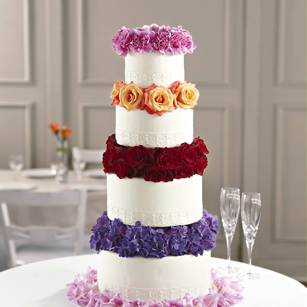 Infinite Love Cake Décor – Flowers Unlimited, Martinsburg WV