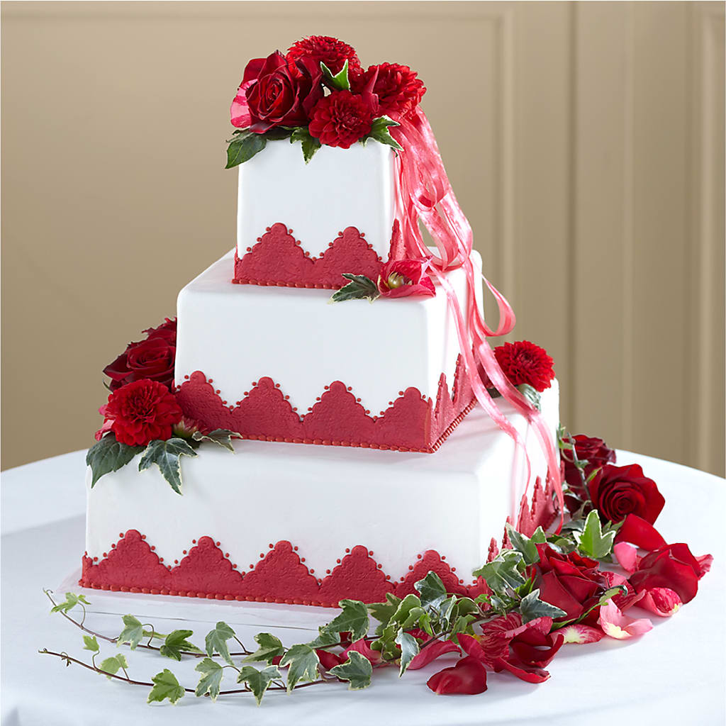 Forever Happiness Cake Decor – Flowers Unlimited, Martinsburg WV