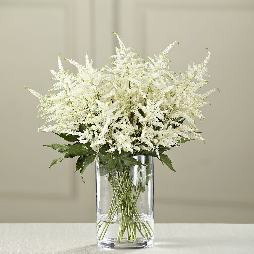 White Astilbe Bouquet – Flowers Unlimited, Martinsburg WV