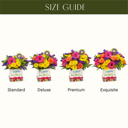 Birthday Brights Bouquet –  Flowers Unlimited, Martinsburg WV