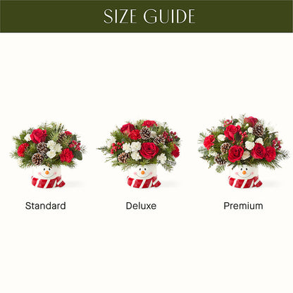 Jolly Snowman Bouquet –  Flowers Unlimited, Martinsburg WV