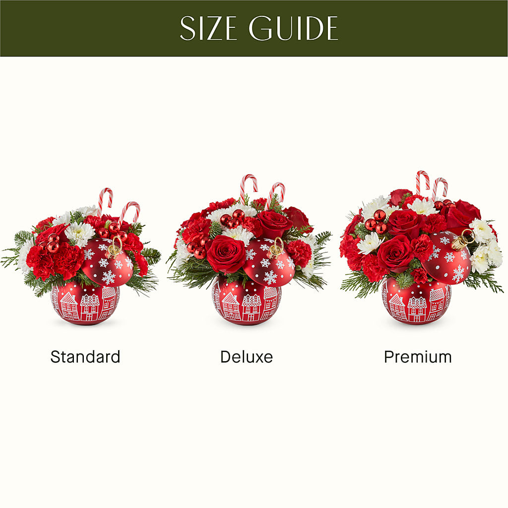 Cheer in the Air Ornament –  Flowers Unlimited, Martinsburg WV
