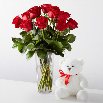 Romantic Long Stem Red Rose Bouquet Bundles –  Flowers Unlimited, Martinsburg WV