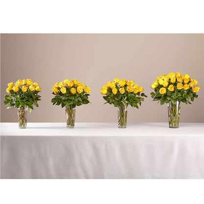 Long Stem Yellow Rose Bouquet –  Flowers Unlimited, Martinsburg WV