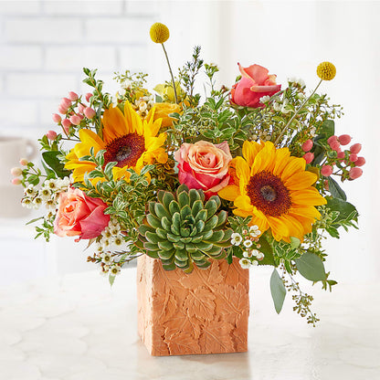 Sunflower Season Bouquet –  Flowers Unlimited, Martinsburg WV