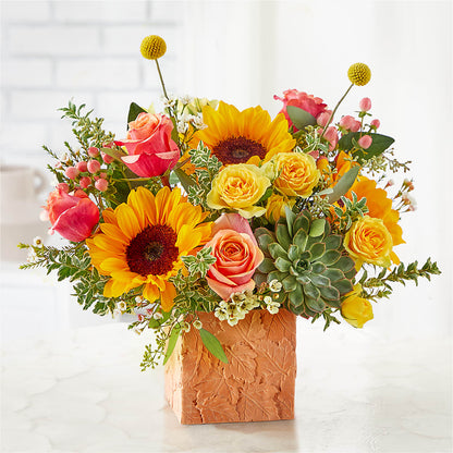 Sunflower Season Bouquet –  Flowers Unlimited, Martinsburg WV