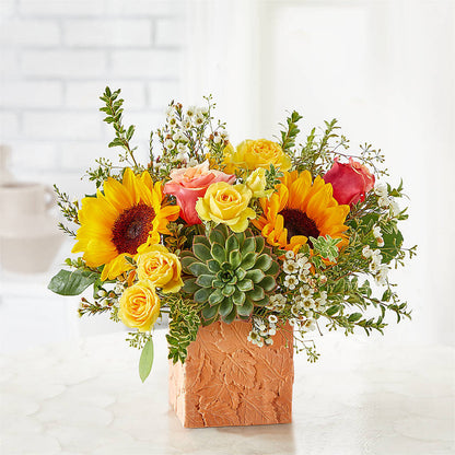 Sunflower Season Bouquet –  Flowers Unlimited, Martinsburg WV