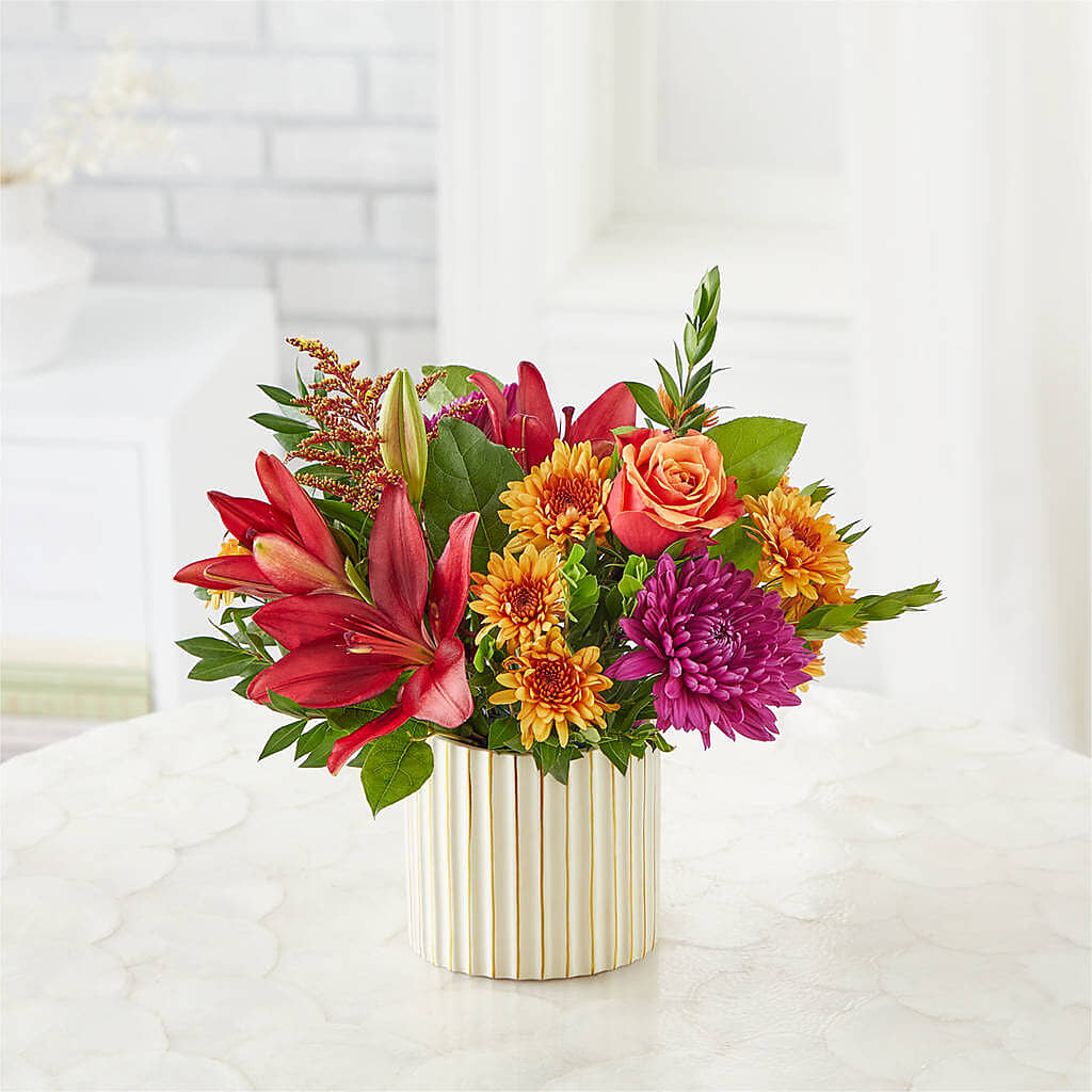 Burgundy Landscape Bouquet –  Flowers Unlimited, Martinsburg WV