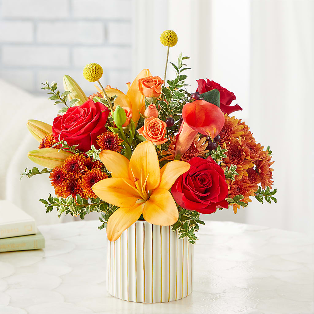 Scarlet Skies Bouquet –  Flowers Unlimited, Martinsburg WV