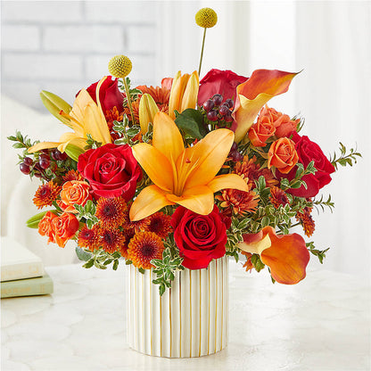 Scarlet Skies Bouquet –  Flowers Unlimited, Martinsburg WV