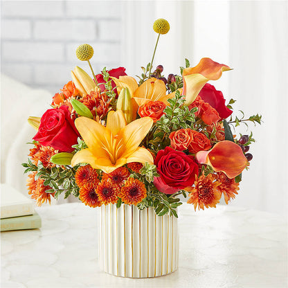 Scarlet Skies Bouquet –  Flowers Unlimited, Martinsburg WV