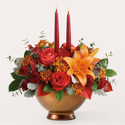 Fruits of Fall Centerpiece –  Flowers Unlimited, Martinsburg WV
