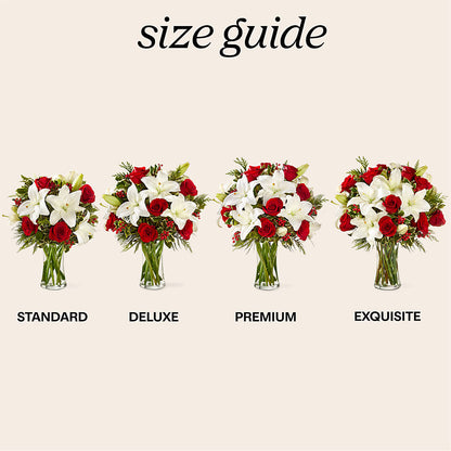 Sparkling Snowflakes Bouquet –  Flowers Unlimited, Martinsburg WV