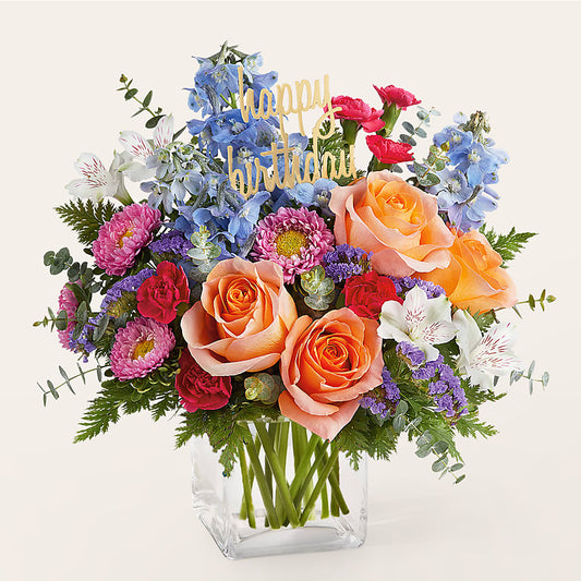 Birthday Bash Bouquet –  Flowers Unlimited, Martinsburg WV