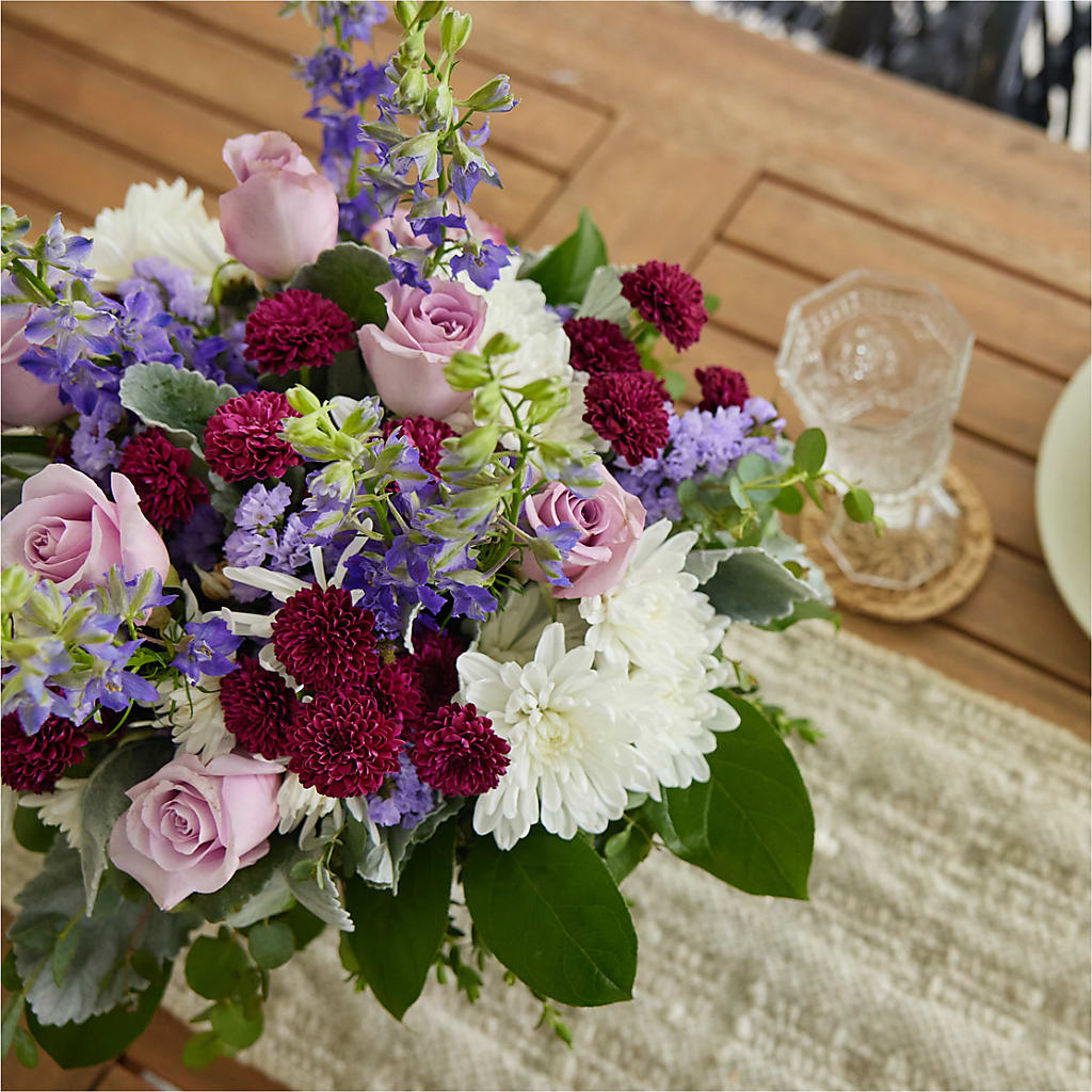 Violet Frost Bouquet –  Flowers Unlimited, Martinsburg WV