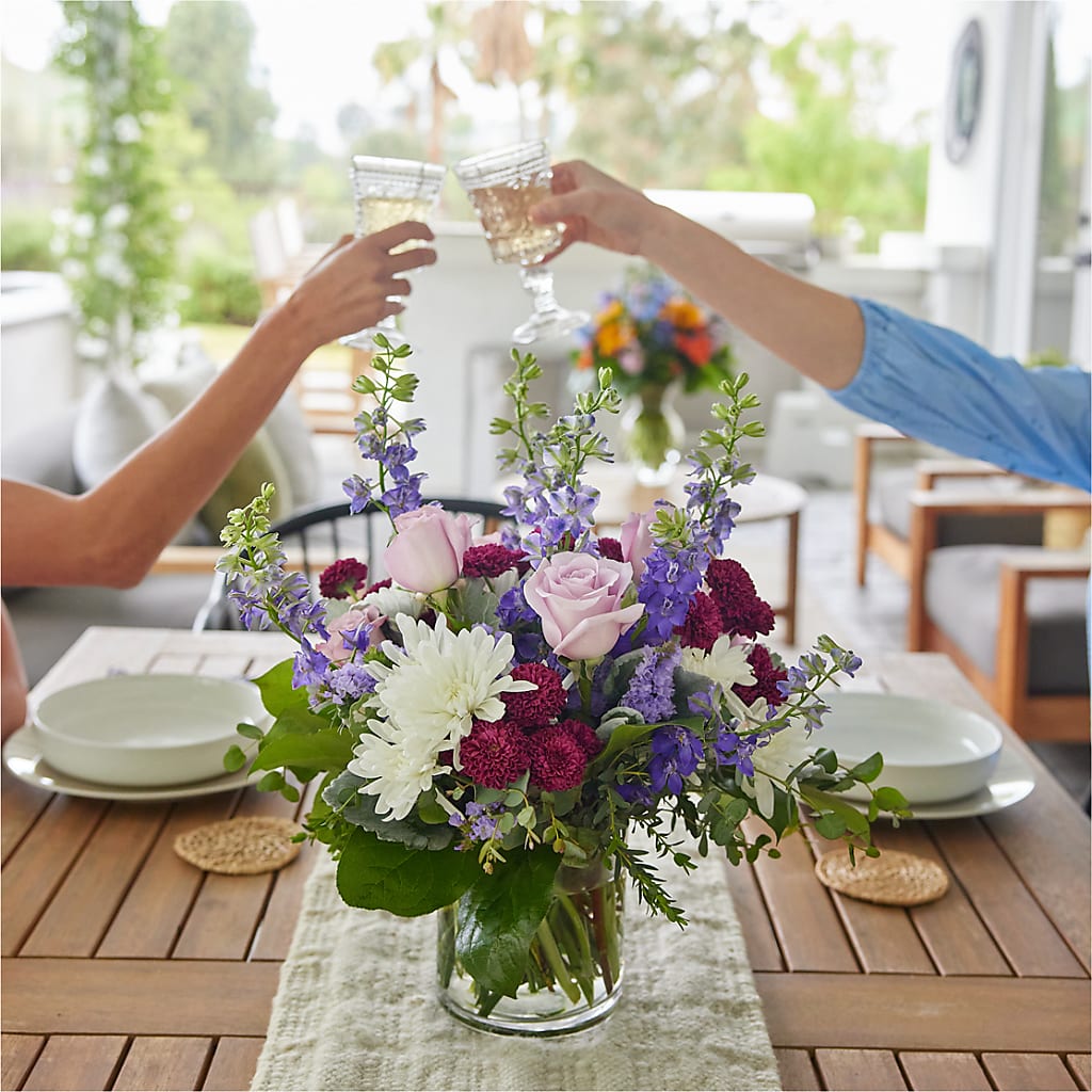 Violet Frost Bouquet –  Flowers Unlimited, Martinsburg WV