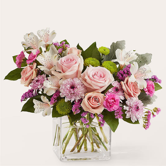 Pink Suede Bouquet