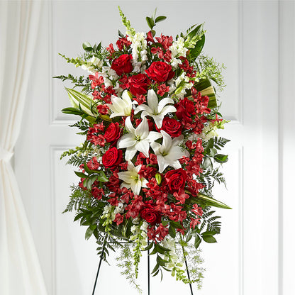Everlasting Memory Standing Spray –  Flowers Unlimited, Martinsburg WV