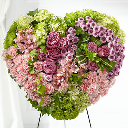 Heartwarming Standing Heart –  Flowers Unlimited, Martinsburg WV