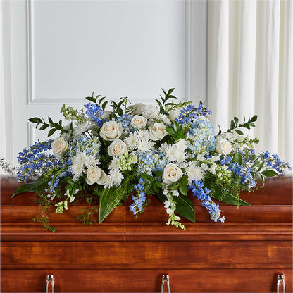 Timeless Essence Casket Spray –  Flowers Unlimited, Martinsburg WV