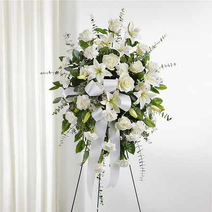 With Care Standing Spray –  Flowers Unlimited, Martinsburg WV