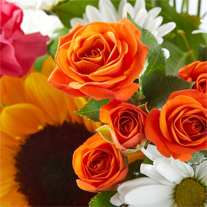 Sun-drenched Blooms Bouquet –  Flowers Unlimited, Martinsburg WV