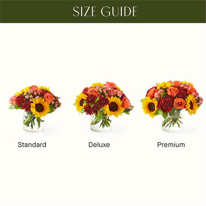 September Sunset Bouquet –  Flowers Unlimited, Martinsburg WV