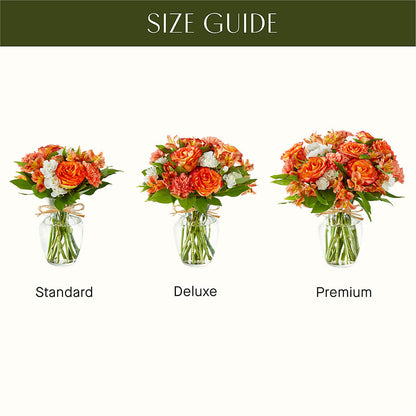 Apricot Glow Bouquet –  Flowers Unlimited, Martinsburg WV