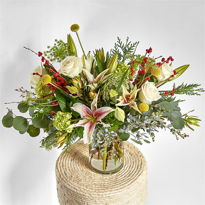 Berry & Bright Bouquet –  Flowers Unlimited, Martinsburg WV