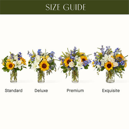 Wonderfully Sunny Bouquet –  Flowers Unlimited, Martinsburg WV