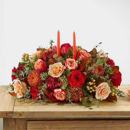 Gather Near Centerpiece –  Flowers Unlimited, Martinsburg WV