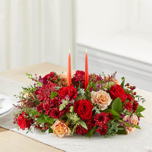 Most Thankful Centerpiece –  Flowers Unlimited, Martinsburg WV