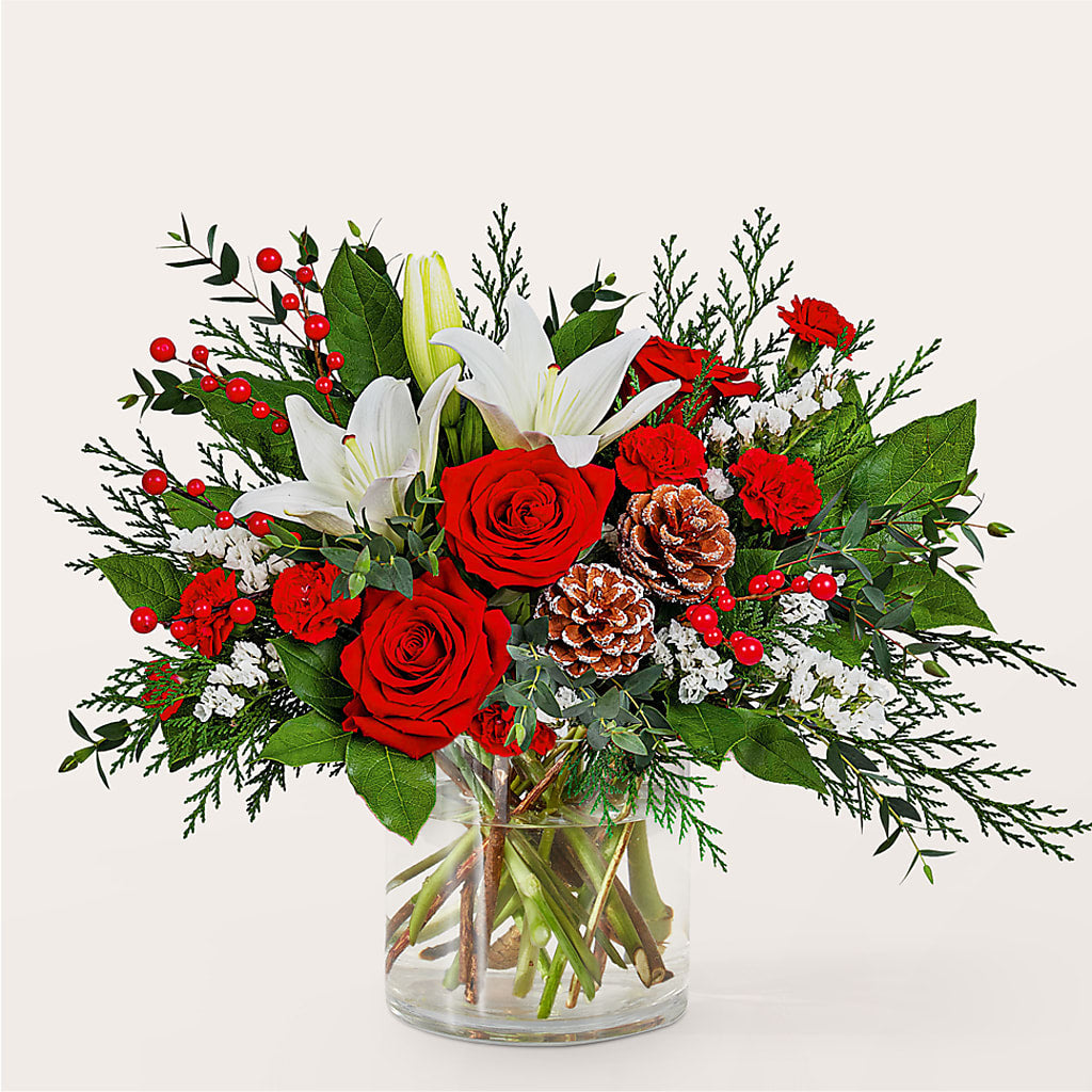 Best in Snow Bouquet –  Flowers Unlimited, Martinsburg WV