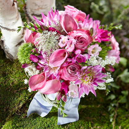 Pink Profusion Bouquet –  Flowers Unlimited, Martinsburg WV