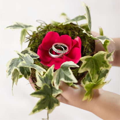 Lila Rose Ring Nest –  Flowers Unlimited, Martinsburg WV