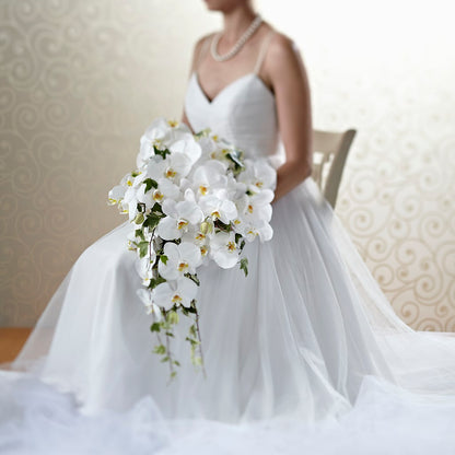 Classic White Bouquet –  Flowers Unlimited, Martinsburg WV
