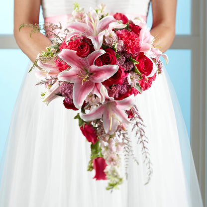 Lily & Rose Bouquet –  Flowers Unlimited, Martinsburg WV