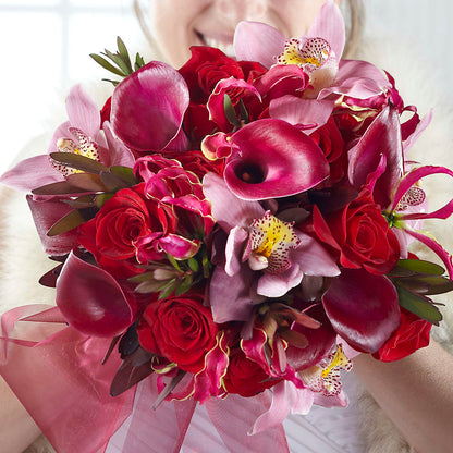 Heart of Hearts Bouquet –  Flowers Unlimited, Martinsburg WV